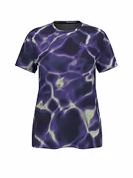 ODLO | T-shirt de course pour femmes Zeroweight Chill-Tec Print | Lilas