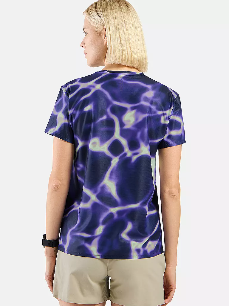 ODLO | T-shirt de course pour femmes Zeroweight Chill-Tec Print | 