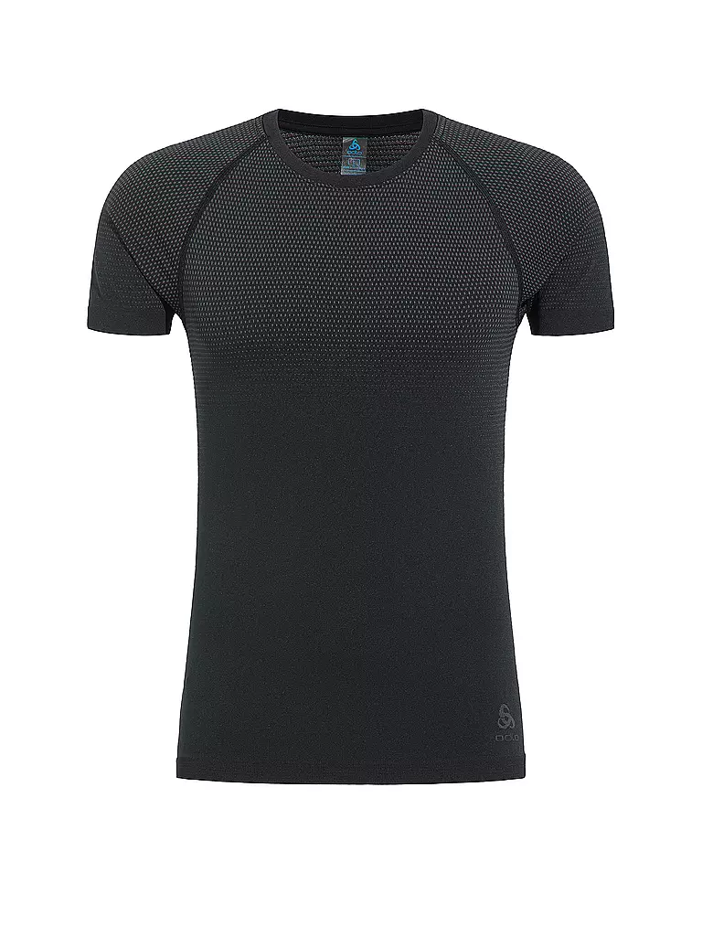 ODLO | T-shirt de course pour homme Performance Light Base Layer | Noir