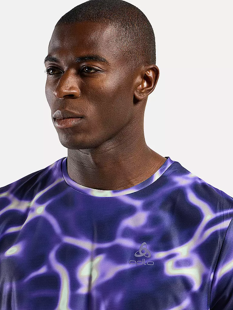 ODLO | T-shirt de course pour homme Zeroweight Chil Tec Print |