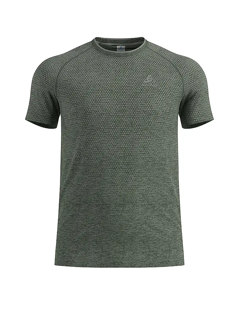 ODLO | T-shirt de running homme Essentials Seamless | Olive