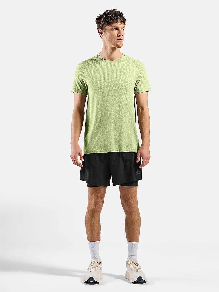 ODLO | T-shirt de running homme Essentials Seamless | Jaune