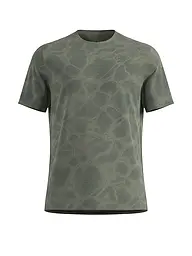ODLO | T-shirt de running homme Zeroweight Engineered Chill-Tec | Olive