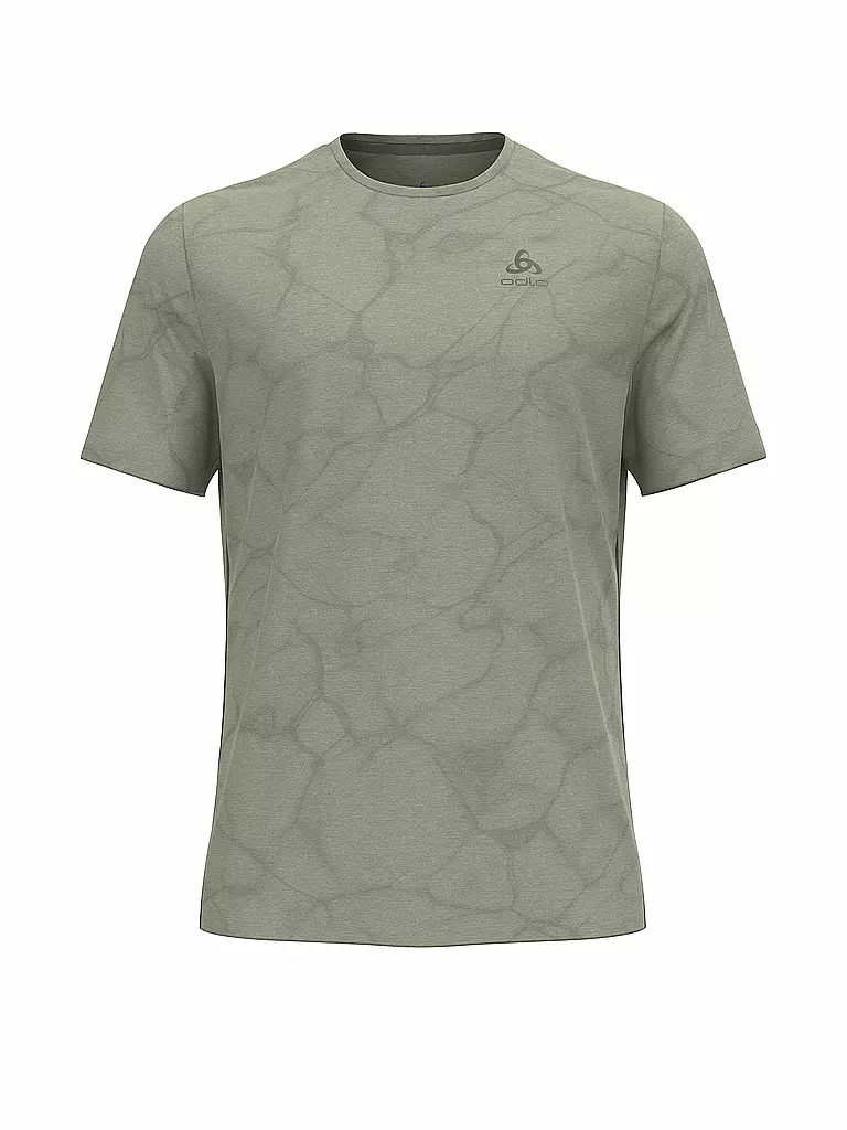 ODLO | T-shirt de running homme Zeroweight Engineered Chill-Tec | Beige