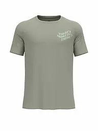 ODLO | T-shirt de running imprimé Essential pour homme | Beige
