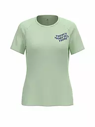 ODLO | T-shirt de running imprimé Essentials pour femmes | Vert clair