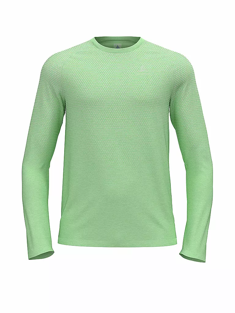 ODLO | T-shirt de running sans coutures Essentials pour homme | Vert clair