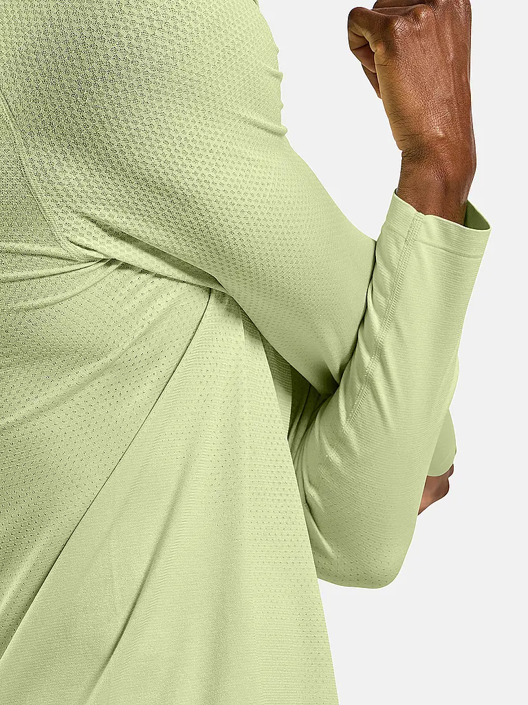 ODLO | T-shirt de running sans coutures Essentials pour homme | Jaune