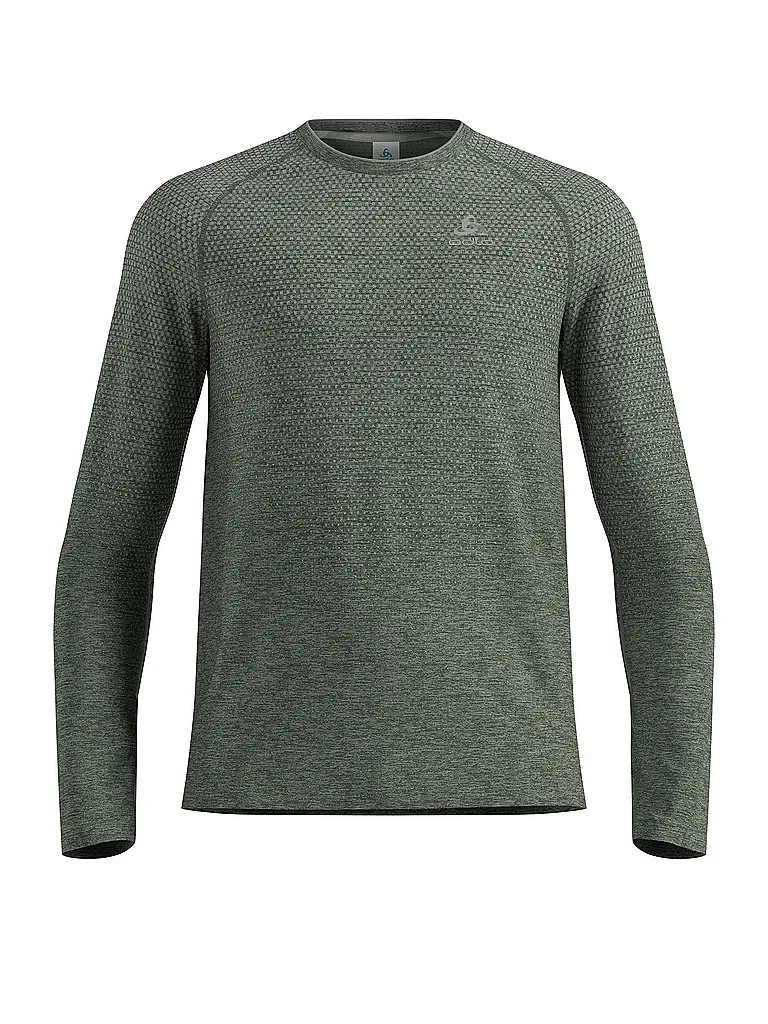 ODLO | T-shirt de running seamless Essentials pour homme | Olive