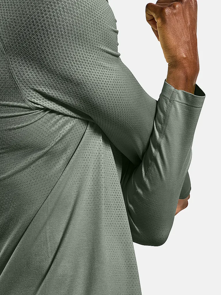 ODLO | T-shirt de running seamless Essentials pour homme | Olive