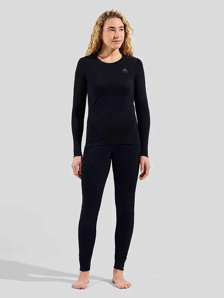ODLO | T-shirt Femme Merino 200 | Noir