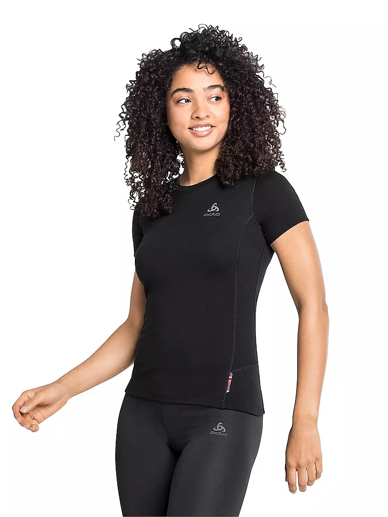 ODLO | T-shirt Femme Merino 200 | Noir