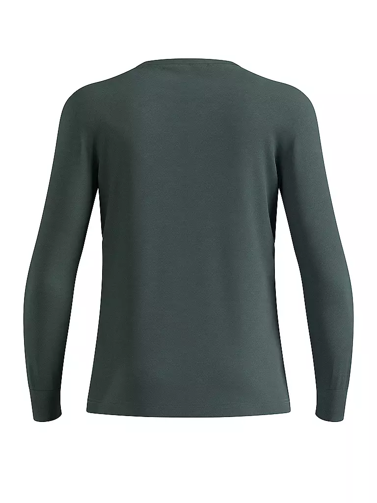 ODLO | T-shirt Femme Merino 200 | Vert foncé