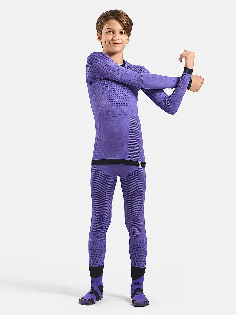 ODLO | T-shirt fonctionnel chaud Performance pour enfant | Lilas