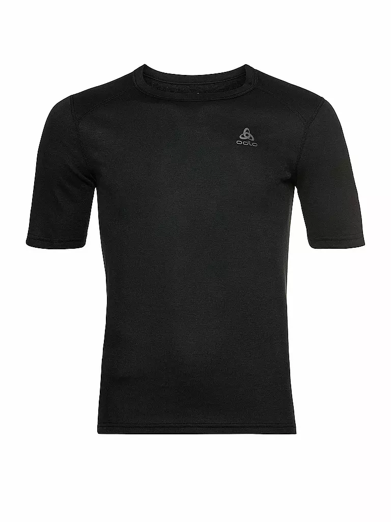 ODLO | T-shirt homme Active Warm Eco à col rond | Noir