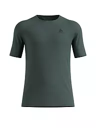 ODLO | T-shirt Homme Merino 200 | Vert foncé
