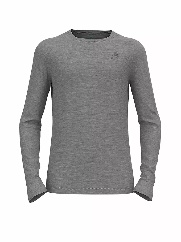 ODLO | T-shirt homme Merino 200 | Gris clair