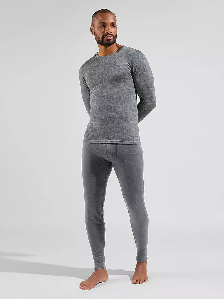 ODLO | T-shirt homme Merino 200 | Gris clair