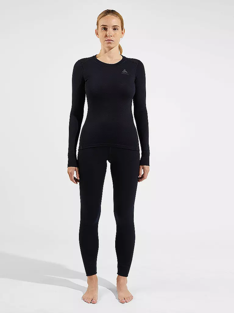 ODLO | Tight de sous-vêtement femme Natural Merino 200 | Noir