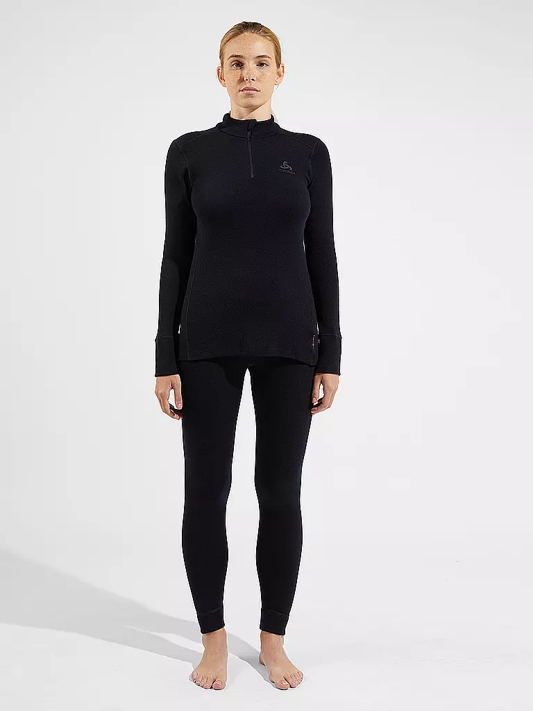 ODLO | Tight de sous-vêtement pour femmes Natural Merino 260 | Noir
