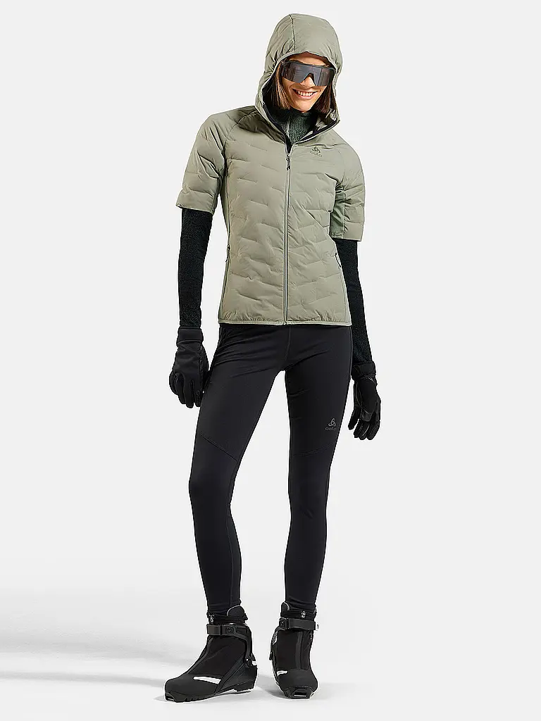 ODLO | Veste de course isolante Zeroweight pour femmes | Olive