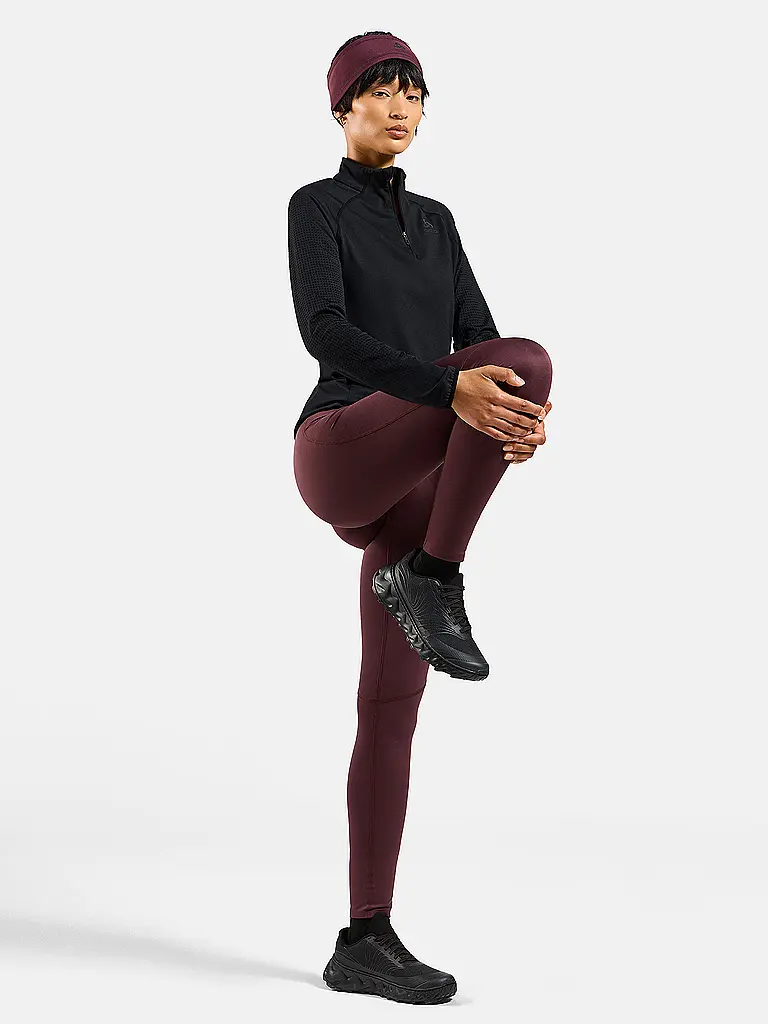 ODLO | Veste de course pour femme Zeroweight Warm Hybrid | Noir