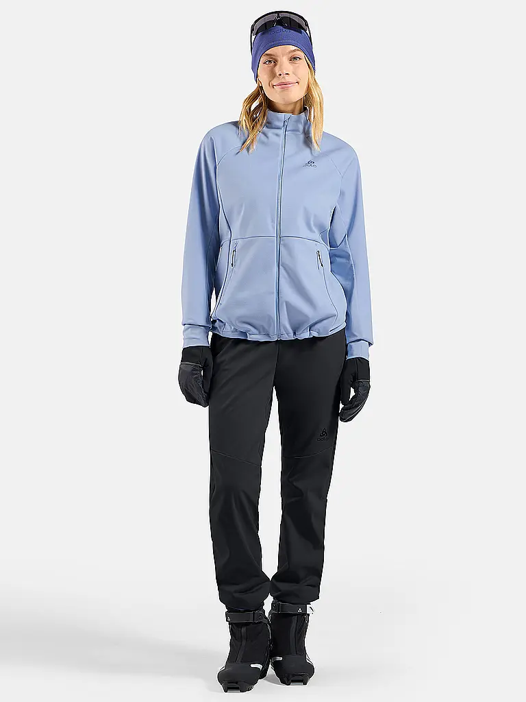 ODLO | Veste de ski de fond Essential Warm pour femme | Bleu clair