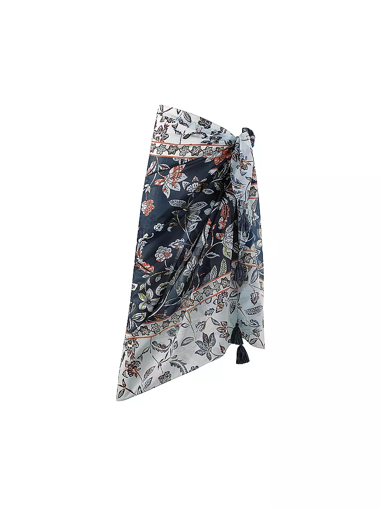 OLYMPIA | Damen Pareo | Bleu foncé