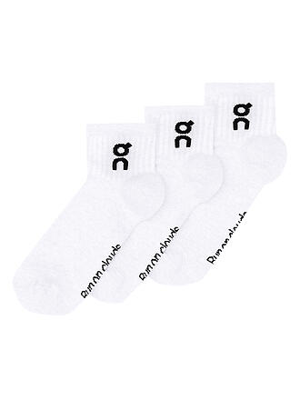 ON | Chaussettes de tennis Logo Mid pour femmes, paquet de 3