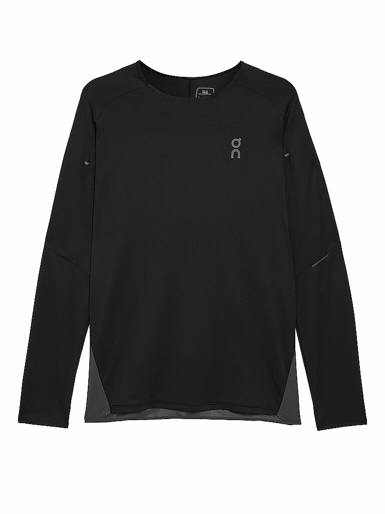T-shirt de course à manches lgues Performance noir XXL