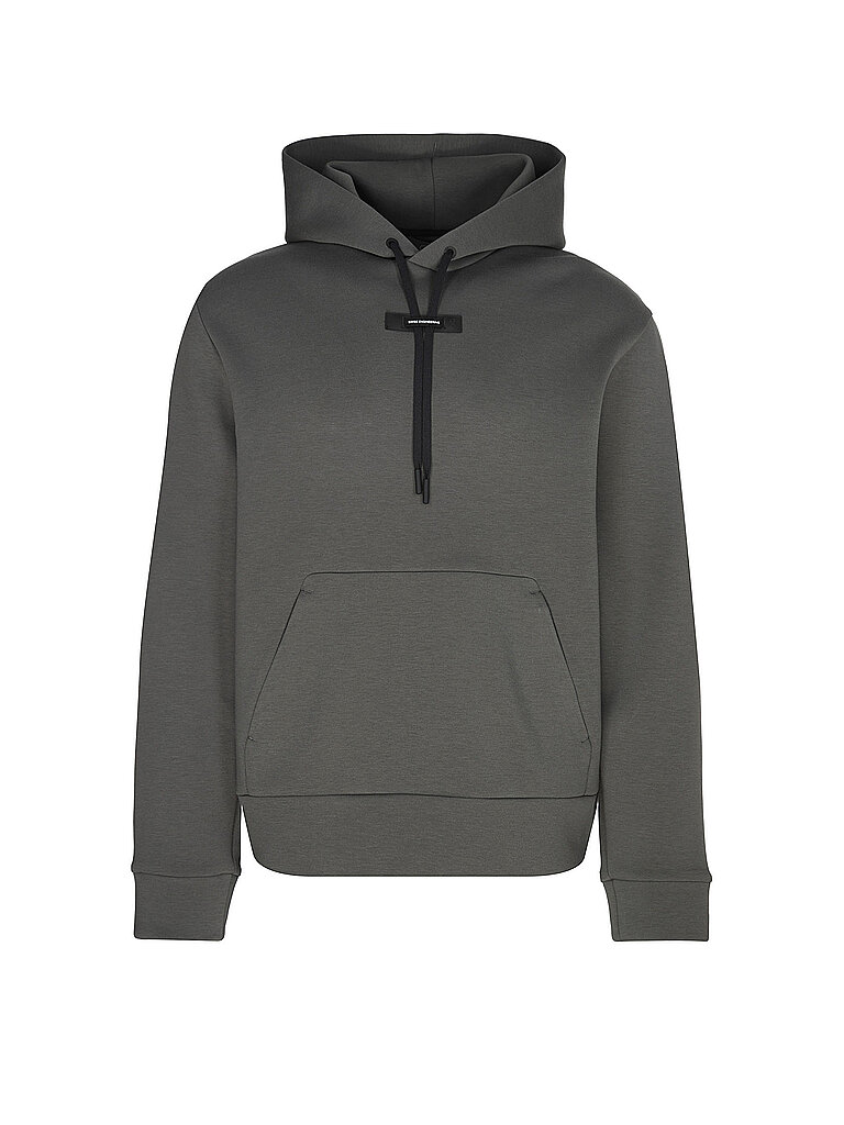 Hoodie de course Focus Techs gris L