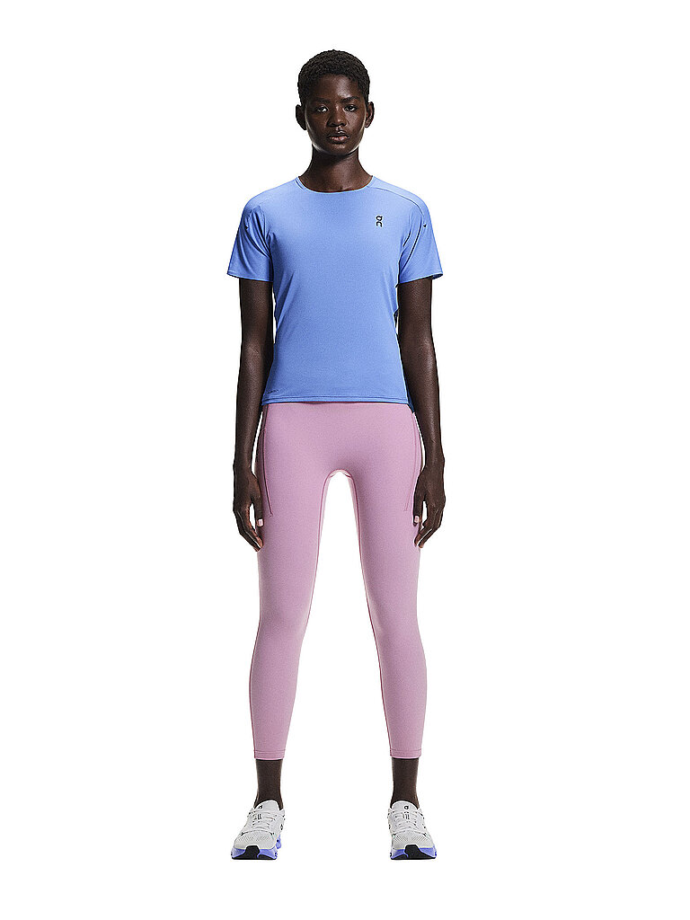 Collant de course 7/8 Performance rose M