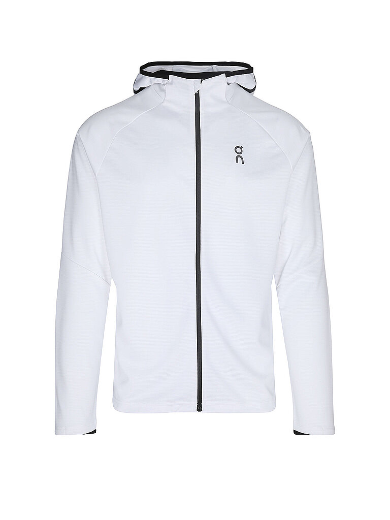 Veste de course zippée à capuche Climates blanc XL