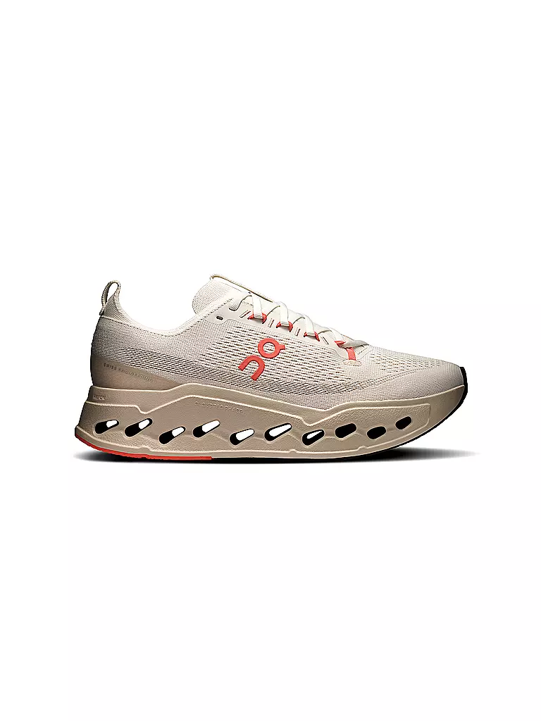 ON | Chaussures de running pour femmes Cloudsurfer Max | Beige
