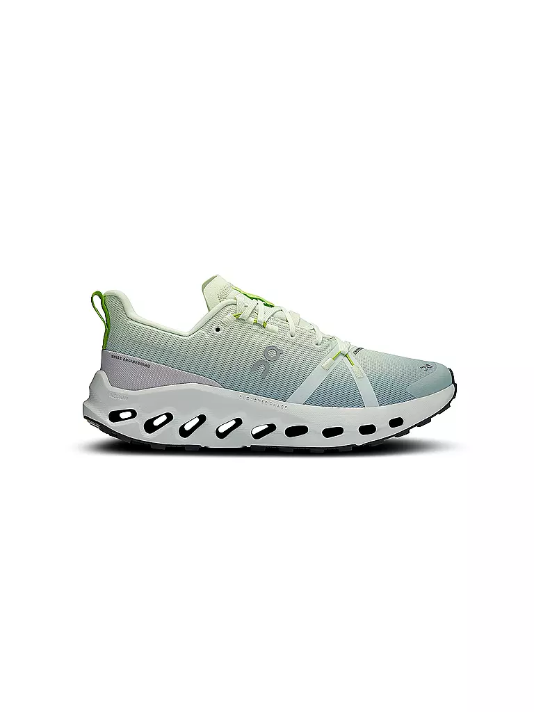 ON | Chaussures de trail Cloudsurfer Trail WP pour femmes | Vert clair