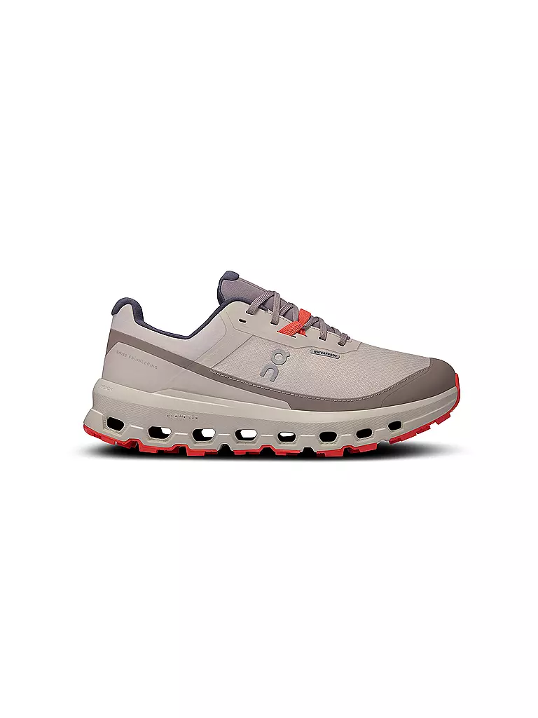ON | Chaussures de trail imperméables Cloudvista 2 pour femmes | Gris