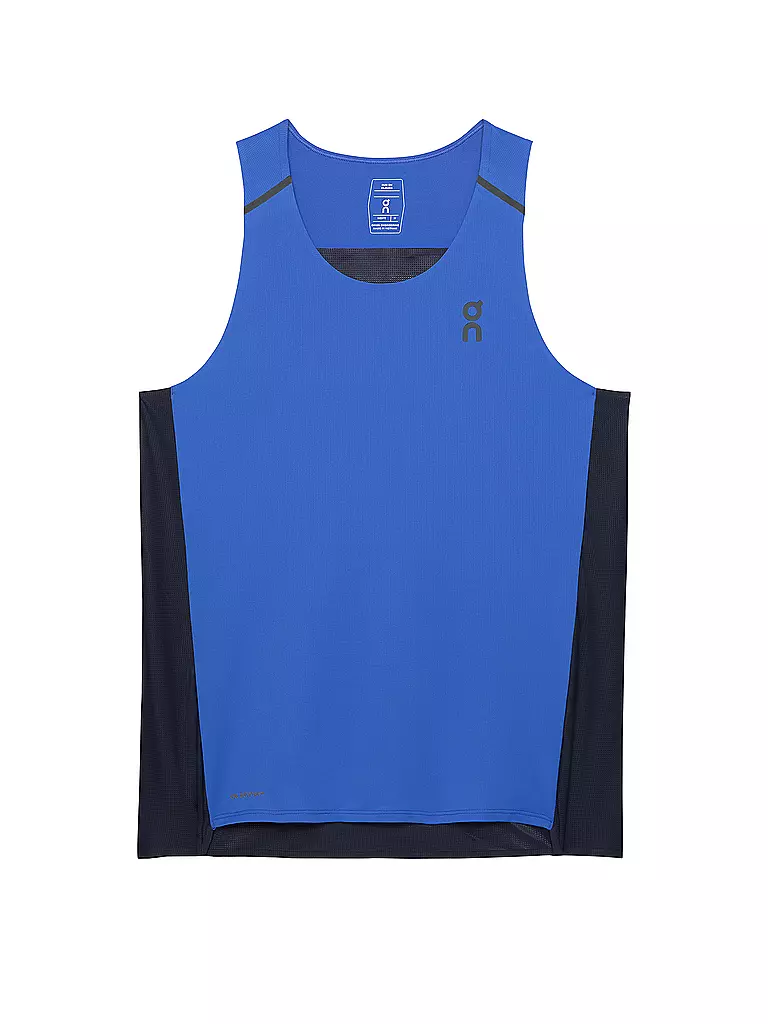 ON | Débardeur de course Performance Homme | Bleu