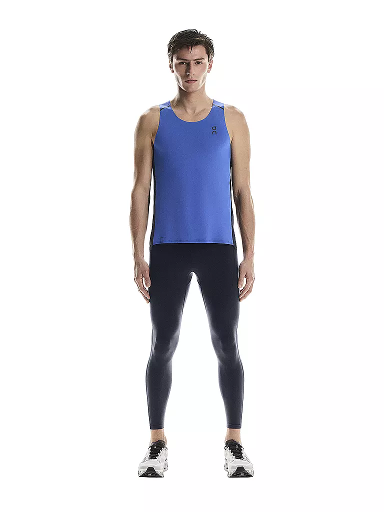 ON | Débardeur de course Performance Homme | Bleu