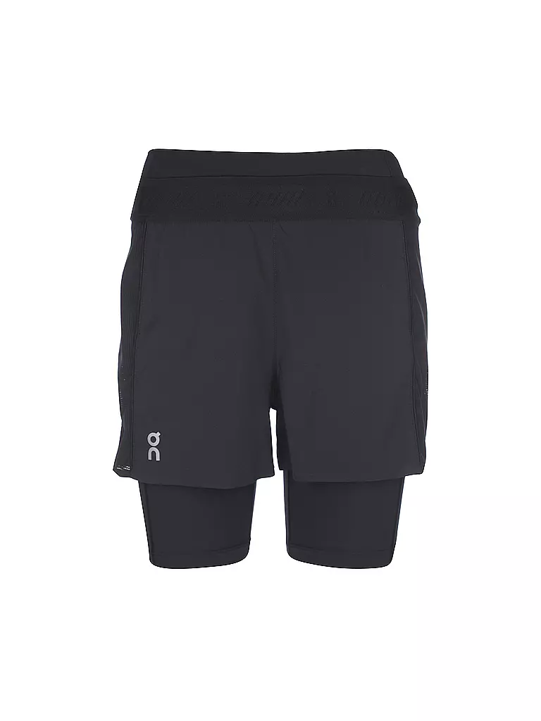 ON | Damen 2in1 Laufshort Active | Noir