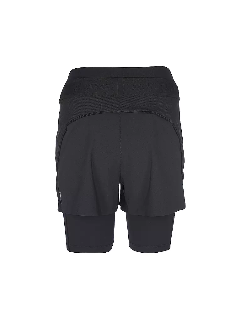 ON | Damen 2in1 Laufshort Active | Noir