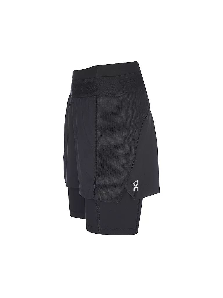 ON | Damen 2in1 Laufshort Active | Noir