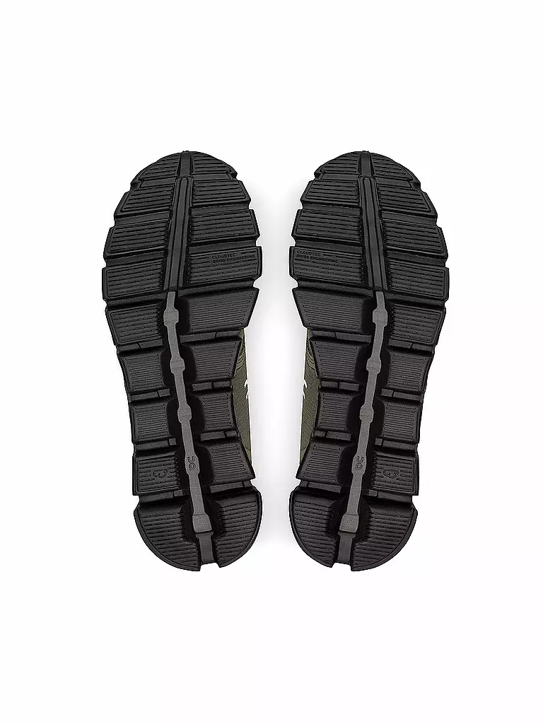 ON | Damen Freizeitschuhe Cloud 5 Waterproof OLIVE / BLACK | Olive