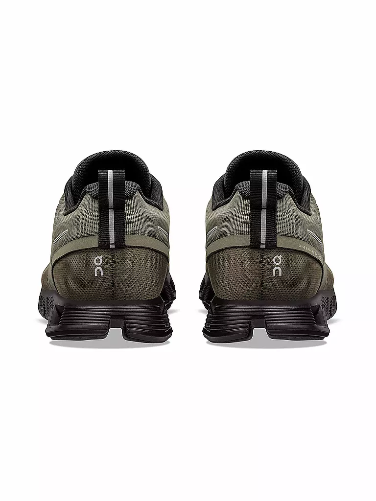 ON | Damen Freizeitschuhe Cloud 5 Waterproof OLIVE / BLACK | Olive