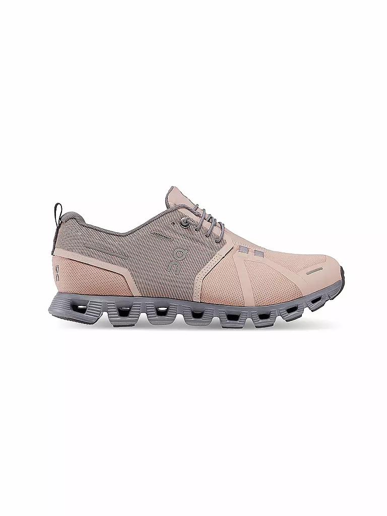ON | Damen Freizeitschuhe Cloud 5 Waterproof ROSE FOSSIL | Rose