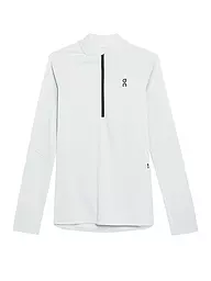 ON | Zipshirt fonctionnel Climate pour femmes | Gris clair