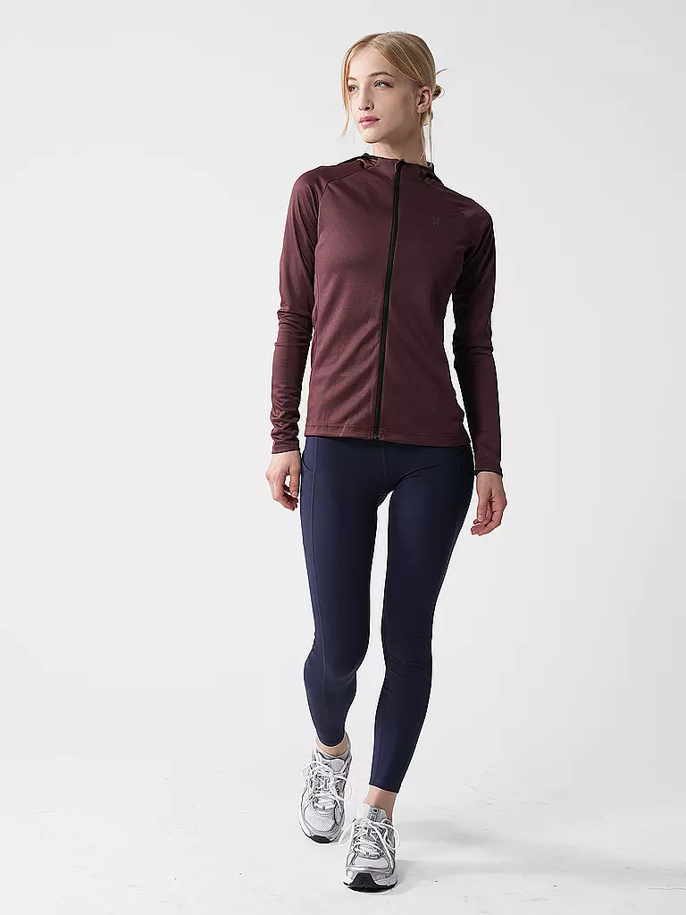 ON | Damen Laufjacke Climate Hoodie | Baie