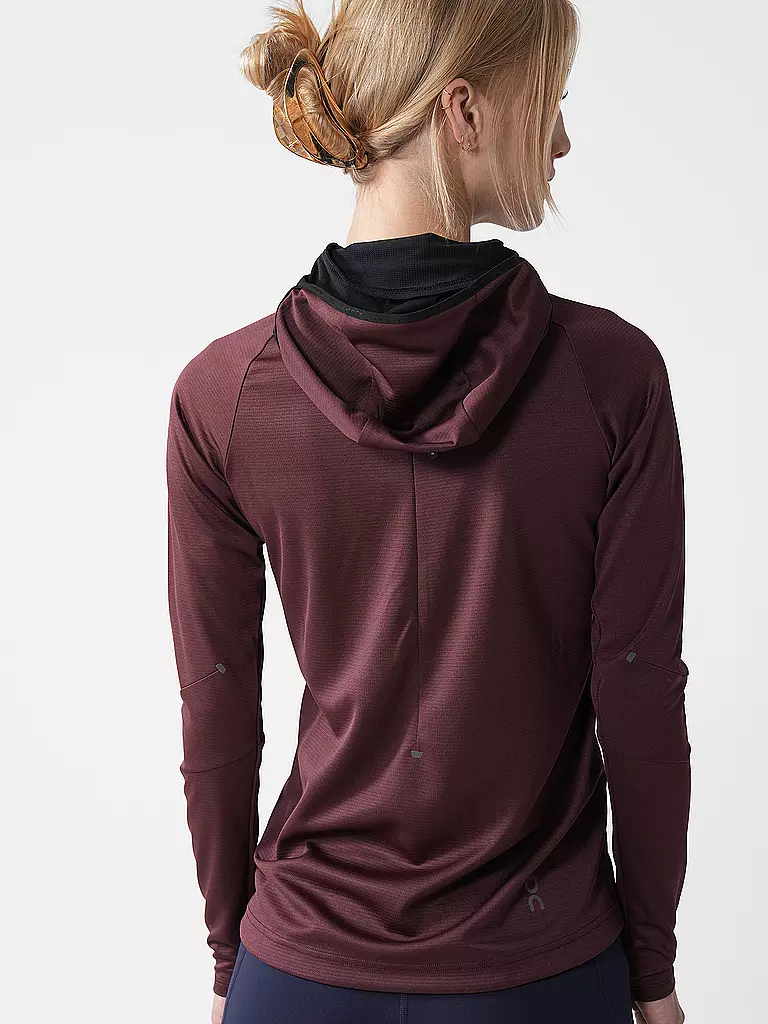 ON | Damen Laufjacke Climate Hoodie | Baie