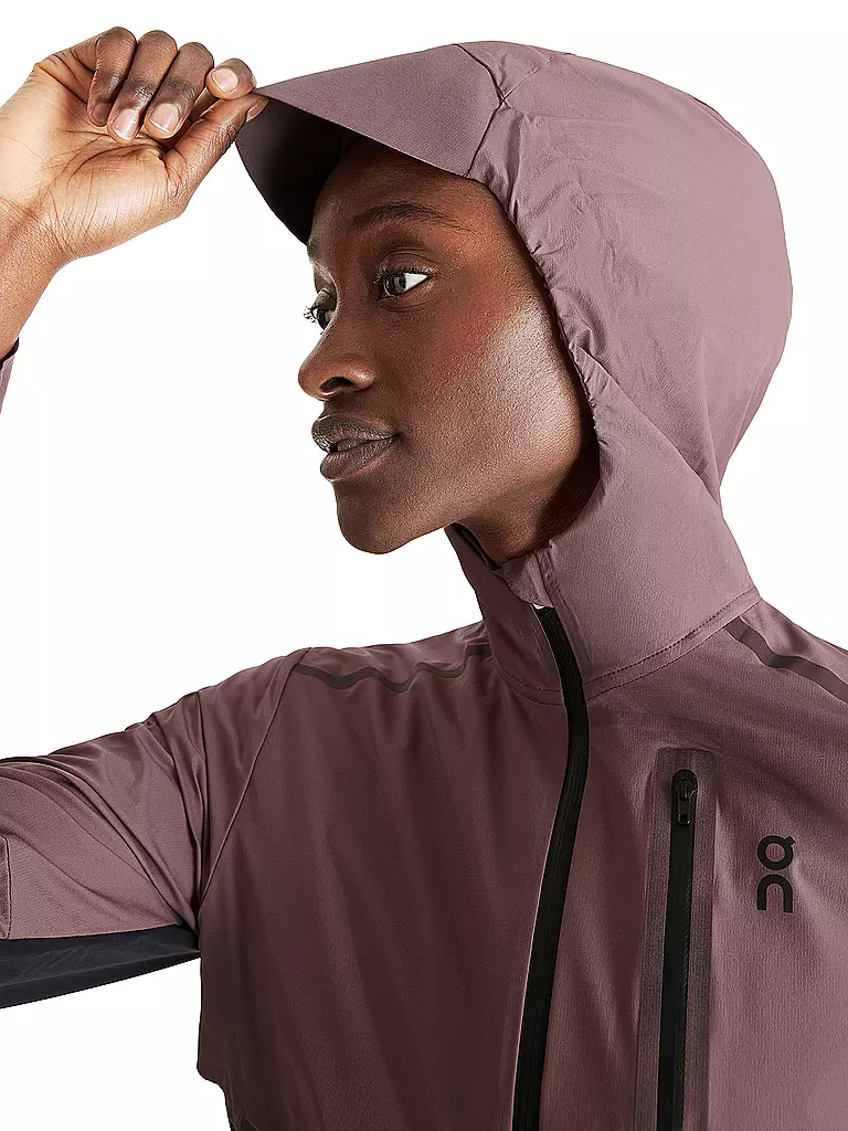 ON | Damen Laufjacke Weather | Lilas