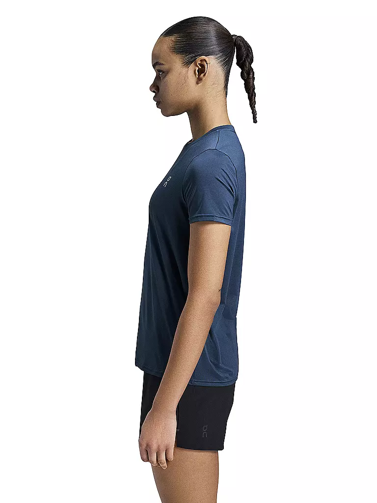 ON | Damen Laufshirt Core-T | Bleu