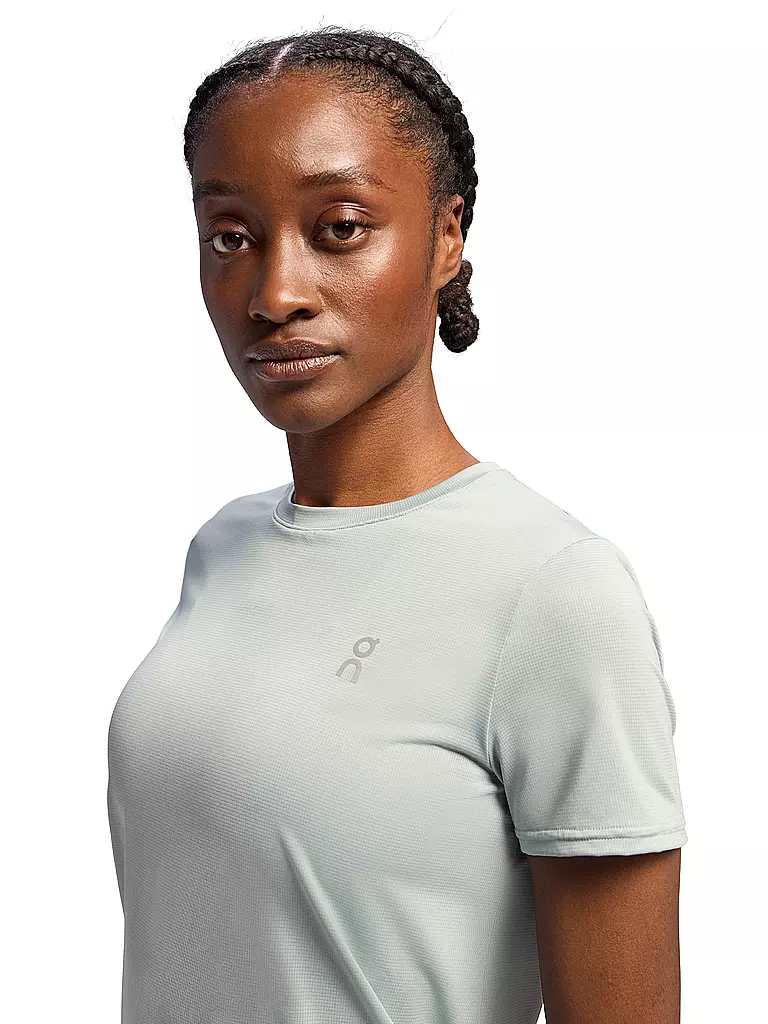 ON | Damen Laufshirt Core-T | Bleu clair